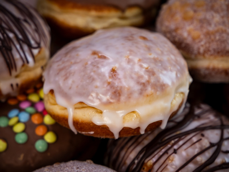 Himbeer Berliner Bild 1