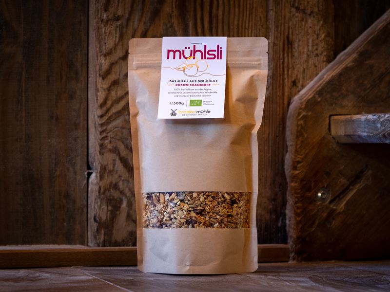 Bio Mühlsli Rosine Cranberrie Bild 1